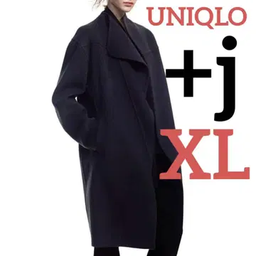 UNIQLO +j 랩 코트 네이비