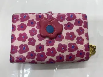 츠모리치사토 꽃무늬 접이식 지갑