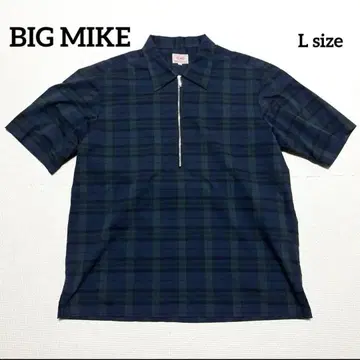 [ 새상품급 ] BIG MIKE 빅마이크 지퍼 티셔츠 빅