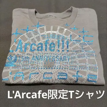 L'Arc~en~Ciel 15주년 L'Arcafe 한정판 T셔츠