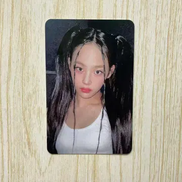 NewJeans SBS 가요대전 민지 사전 녹화 트레이딩 카드