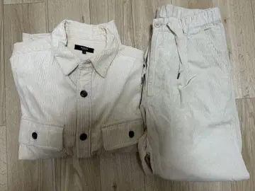 BEAMS 스웨이드 아우터 & 하의