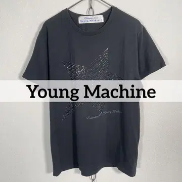 Loveless 취급 Young Machine 큐빅 T셔츠 스타