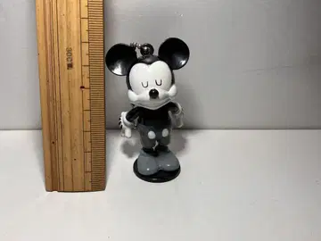 미키마우스 스트랩 그레이 블랙 약 7cm
