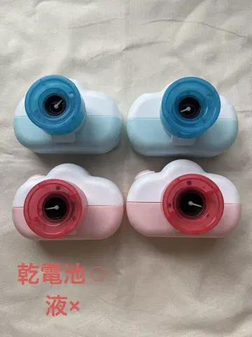 DAISO 다이소 카메라형 샤봉 버블건