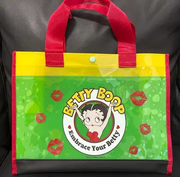 BettyBoop 베티짱 클리어 토트백 컬러풀 토트 초레어