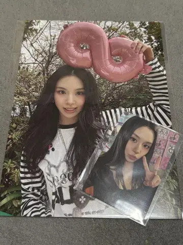 TWICE ENEMY ONCE JAPAN 한정판 채영 엽서 트레이딩 카드