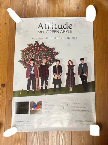 Mrs. GREEN APPLE Attitude 포스터