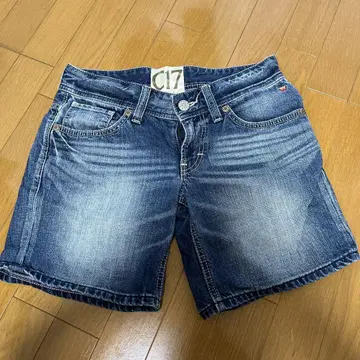 C-SEVENTEEN 데님 숏팬츠 S 사이즈 에드윈