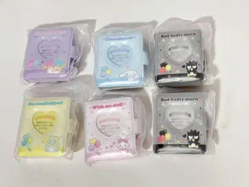 산리오 시크릿 미니 사진 앨범 키링 엔조이 아이돌