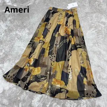 새상품 아메리 빈티지 EMILIE TUCK FLARED SKIRT