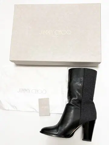 JIMMY CHOO 지미추 부츠 25cm 가죽 신발 38