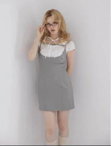 Betty 레이어드 드레스 ANDMARY 그레이