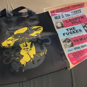 로린 힐 25주년 기념 라이브 투어 굿즈 Fugees 토트백