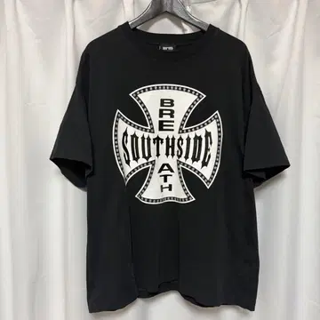 25SS BREATH SOUTHSIDE CROSS LOGO TEE M
