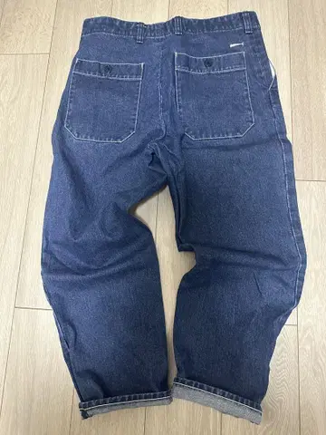디센던트 데님 트라우저 슬랙스 밀리터리 워크 2 새상품급