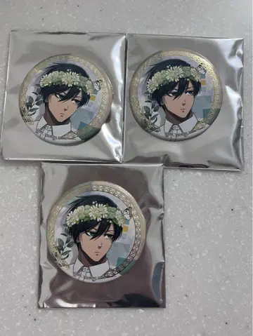 블루 록 Flower crown 캔뱃지 이토시 린