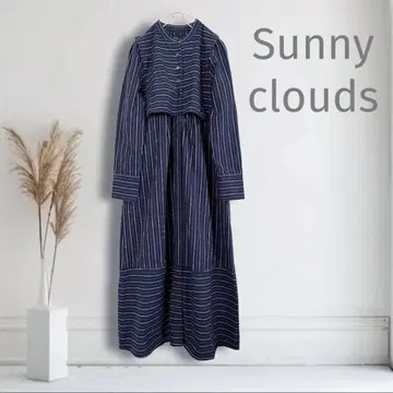 완판템 써니클라우드 펠리시모 스트라이프 원피스
