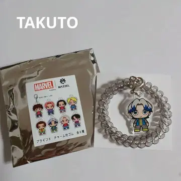 MAZZEL TAKUTO MARVEL 콜라보 참 포함 머리끈