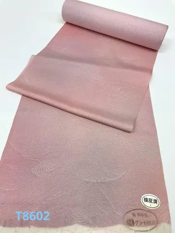 코몬 흐릿한 파도 무늬 순수 실크 옷감