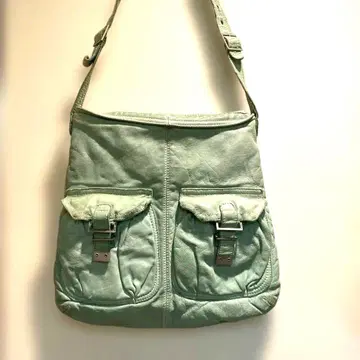 Sissi rossi 워시드 가죽 원숄더백 그린