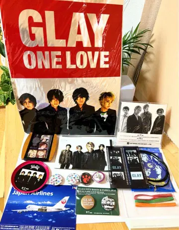 GLAY 굿즈 10종류