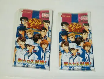 테니스의 왕자님 TCG 미개봉 카드 팩 새로운 시련 2팩