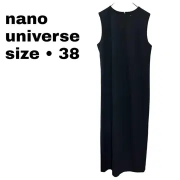 [ 새상품급 ] nano universe 원피스 린넨 네이비 M