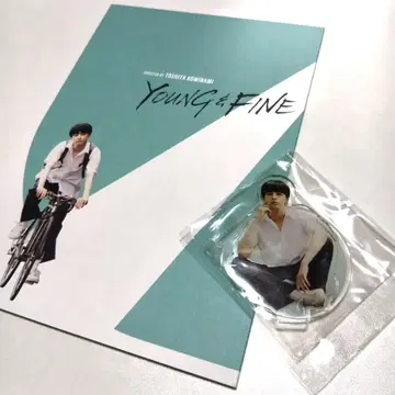 영화 [ YOUNG&FINE ] 팜플렛 아크릴 스탠드 신하라 타이스케