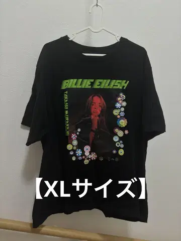 XL 빌리 아일리시 유니클로 빌리 아이리쉬 무라카미 다카시 티셔츠
