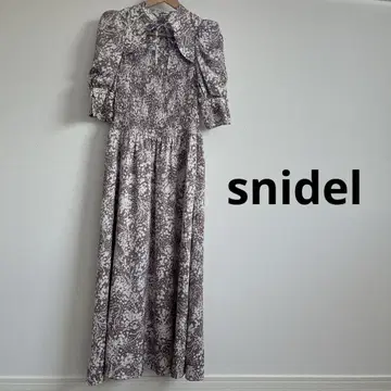 Snidel 원피스 S사이즈 새상품급 페미닌 심플 컬러