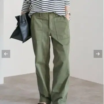 Spick and Span 루즈 베이커 팬츠 36