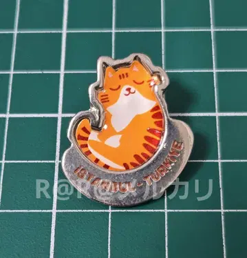 만박 터키관 고양이 핑 배지 터키 파빌리온