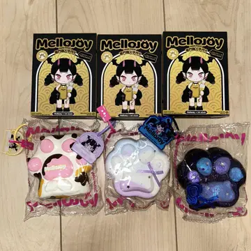Mellojoy 고양이 발톱 미케 발톱 천사 발톱 갤럭시 발톱 3개 세트