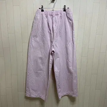 URBAN RESEARCH DOORS siiwa 면린넨 카르제 이지 팬츠