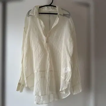 갤러리 비 코튼 실크 셔츠