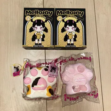 mellojoy 고양이 손톱 미케 손톱 스위트 하트 손톱 2개 세트