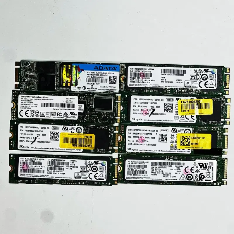 M2 SSD 2280 256gb (브랜드랜덤) nvme x