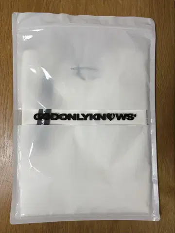 GOD ONLY KNOWS PHOTO T셔츠 WHITE S사이즈