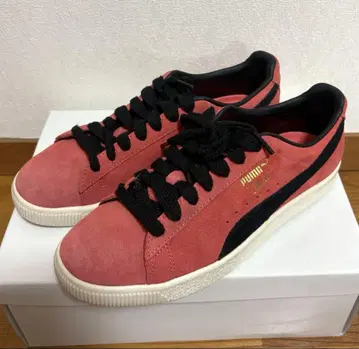 PUMA 크라이드 핑크 스니커즈 24.5cm