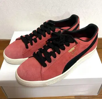 PUMA 크라이드 핑크 스니커즈 24.5cm