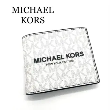 MICHAEL KORS 마이클코어스 접이식 지갑 화이트