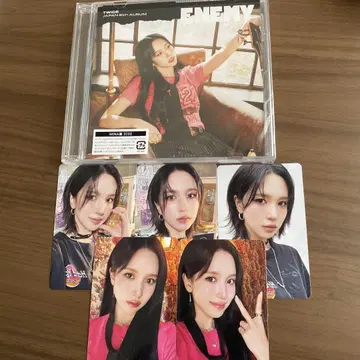 TWICE ENEMY MINA 미나 CD 트레이딩 카드 5장