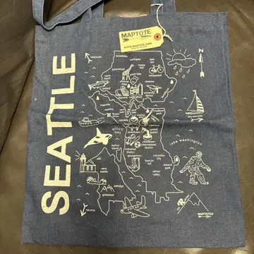 Maptote 시애틀 토트백