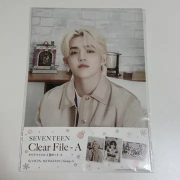 SEVENTEEN 세븐넷 클리어 파일 에스쿱스