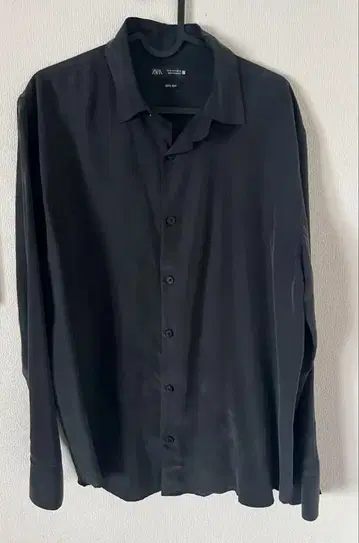 ZARA/실크 셔츠