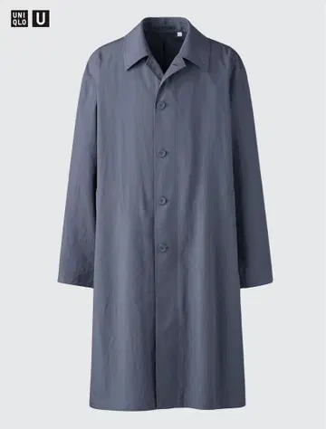 UNIQLO U 오버 사이즈 스텐카라 코트 L 사이즈 그레이 새상품