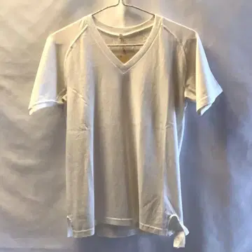나이젤카본 우먼 V NECK T-SHIRT Ecru 새상품