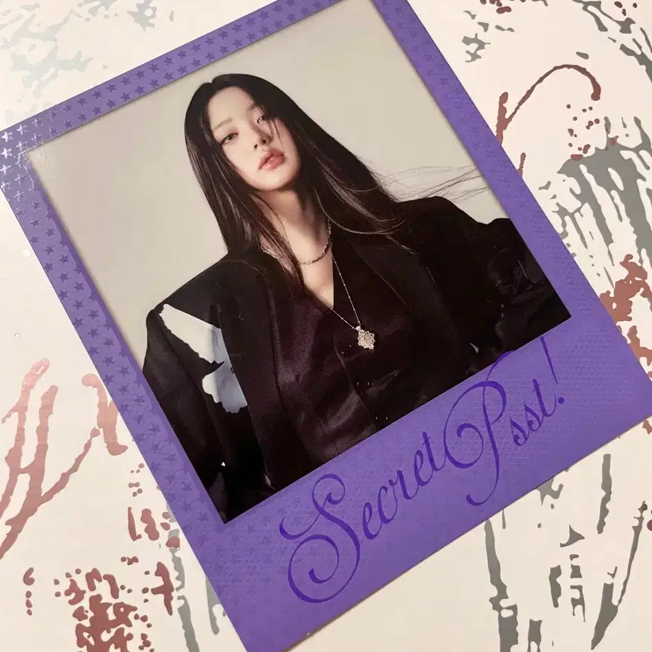 Extra gift) Ive Secret Wonyoung psst pola앨포 poca buncheol ld