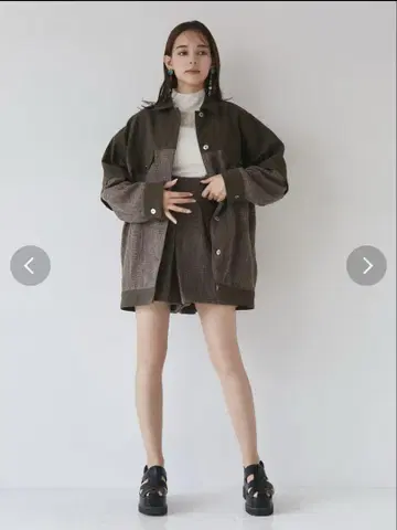 MURUA 트위드 셋업